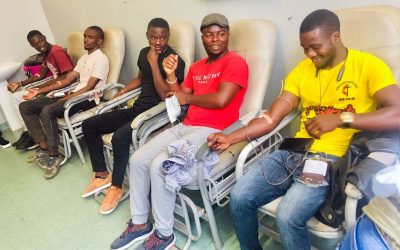 Jovens Metodistas Unidos de Angola Leste doam sangue